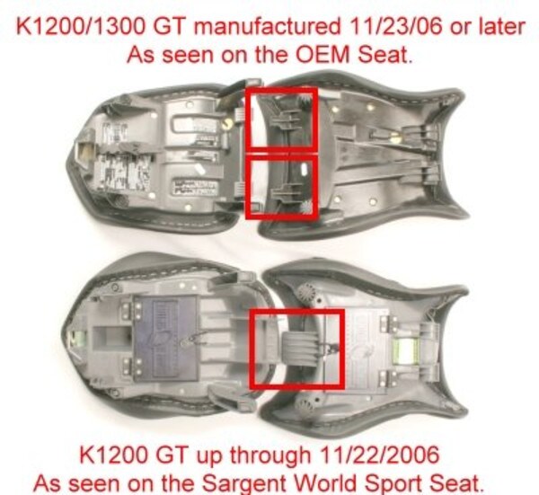 K1200/1300 GT Side-by-Side Comparision / Compatibility
